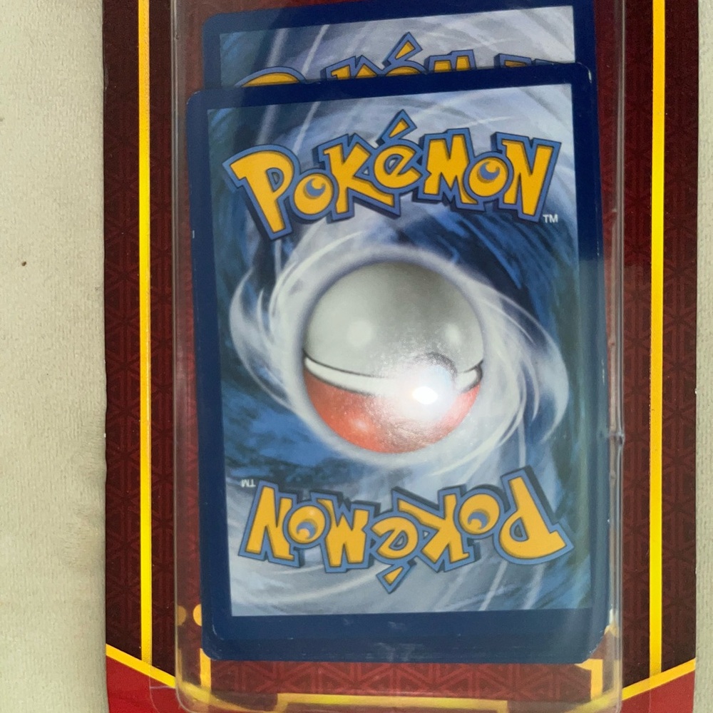 Pokemon Trading Cards - Blue and Yellow